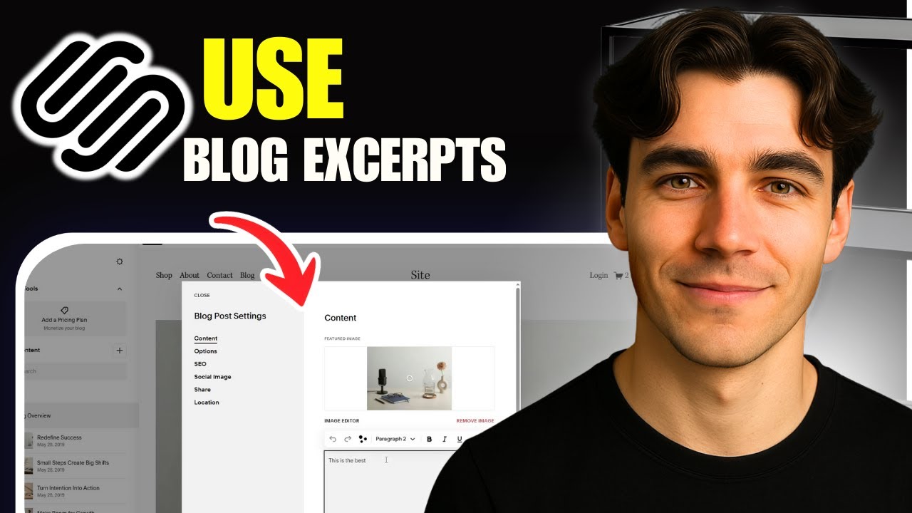 How to Use Blog Excerpts in Squarespace (Tutorial 2026)