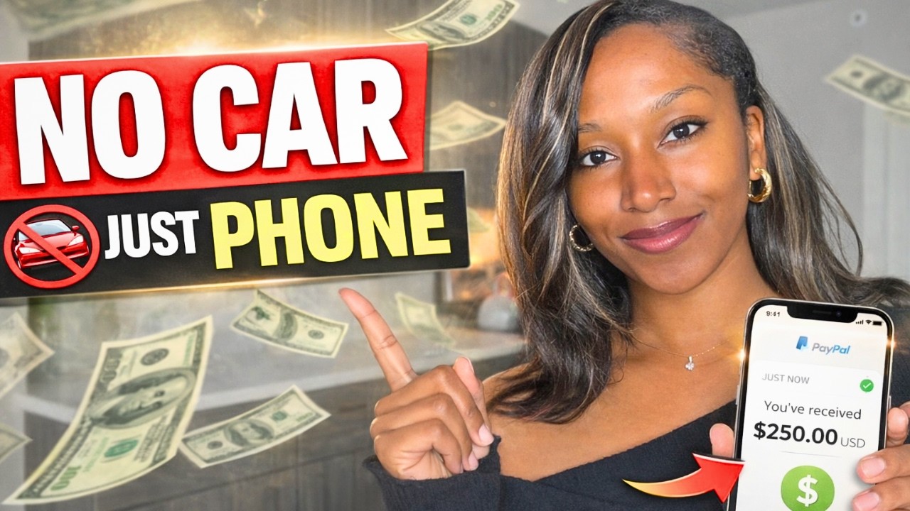 I Found 5 Ways to Make Money From Your Phone WITHOUT Leaving the House (2026)
