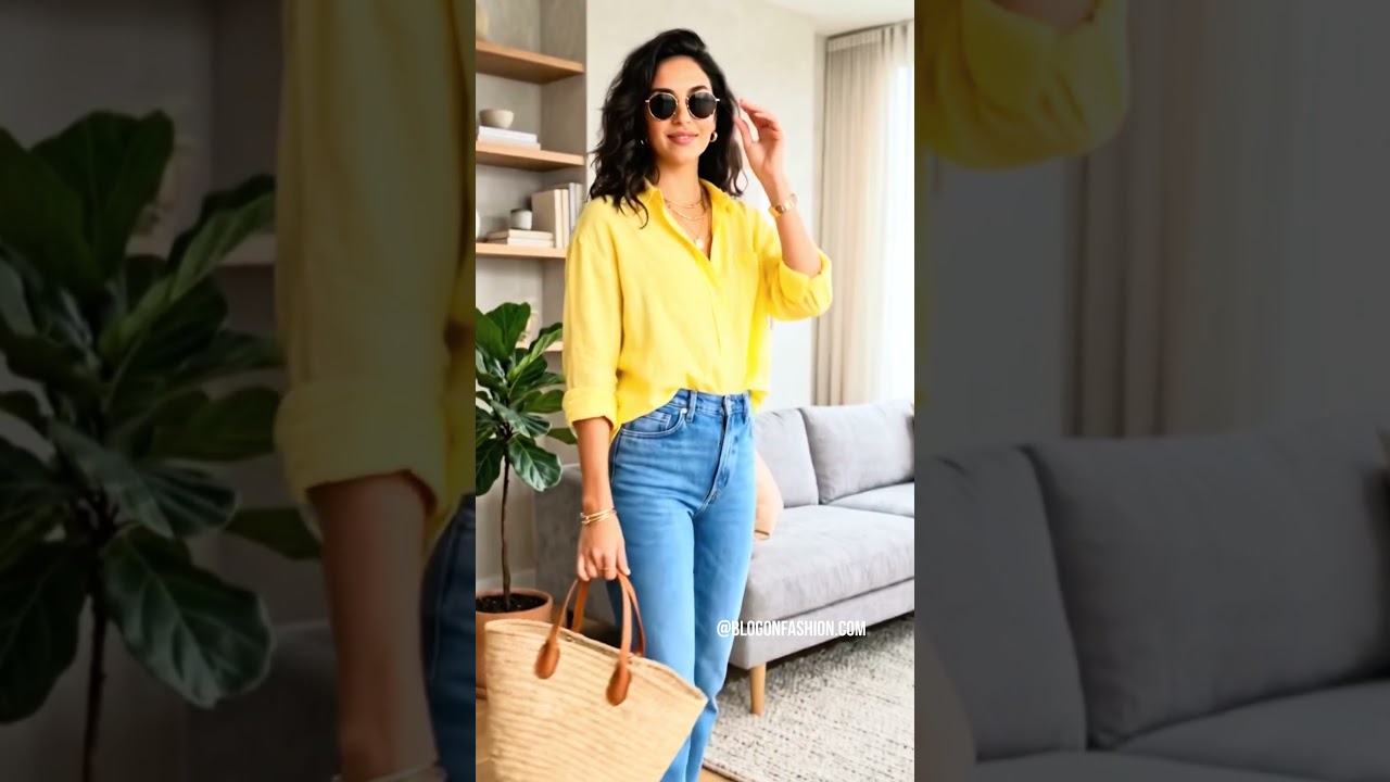 Top Trending Summer Denim Jeans Outfits for Women 2026 5 #shorts