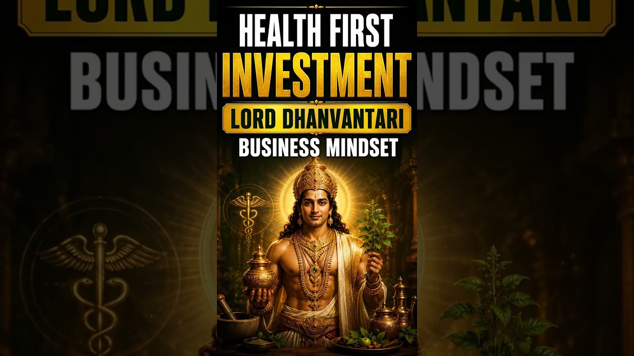 Why Your Body Is the Real CEO of Your Business | Lord Dhanvantari Mindset #ytshorts #shorts #lord