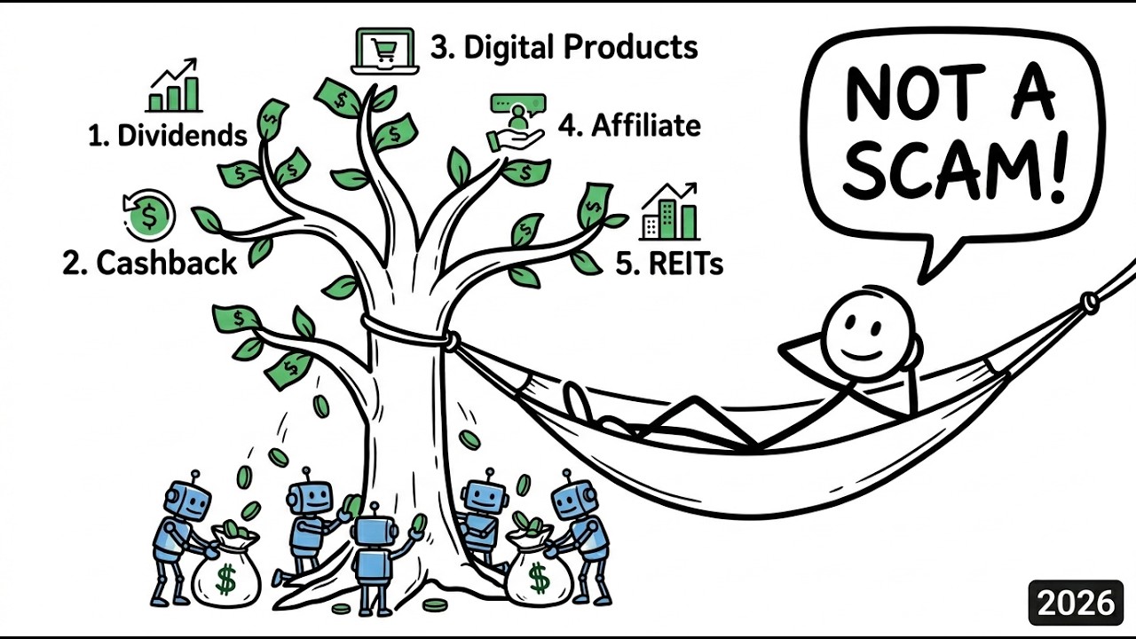 5 REAL Passive Income Ideas for 2026 No BS Guide