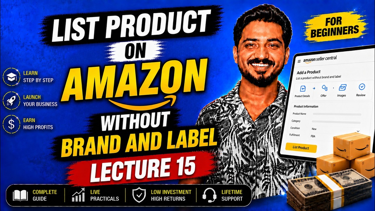 How To List Your Product on Amazon With Brand Generic
