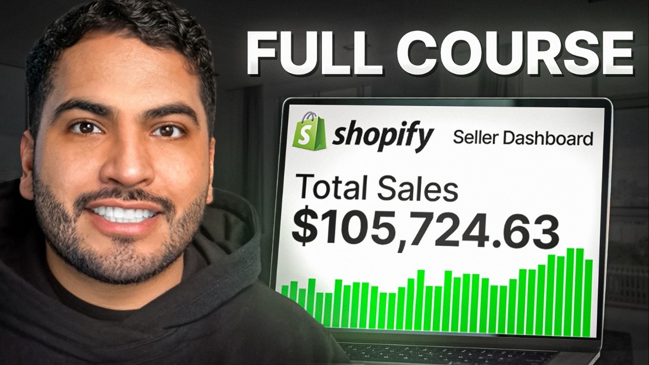 How To Start Shopify Dropshipping in 2026 (Full Step-By-Step Beginner Course)