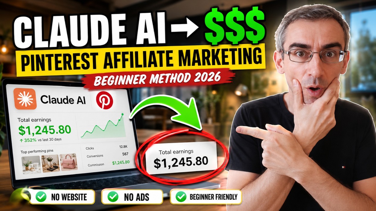 How To Use Claude AI To Make Money With Pinterest Affiliate Marketing As Beginner In 2026
