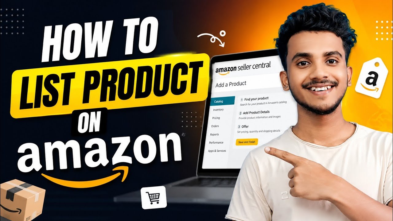 How to List Products on Amazon Seller Central (2026) | Complete Beginner Guide