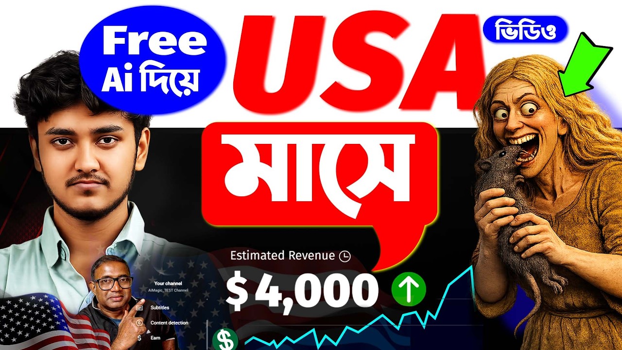 How to make USA Based YouTube Channel with Free Ai? USA Channel Ideas 2026 | #videxplan