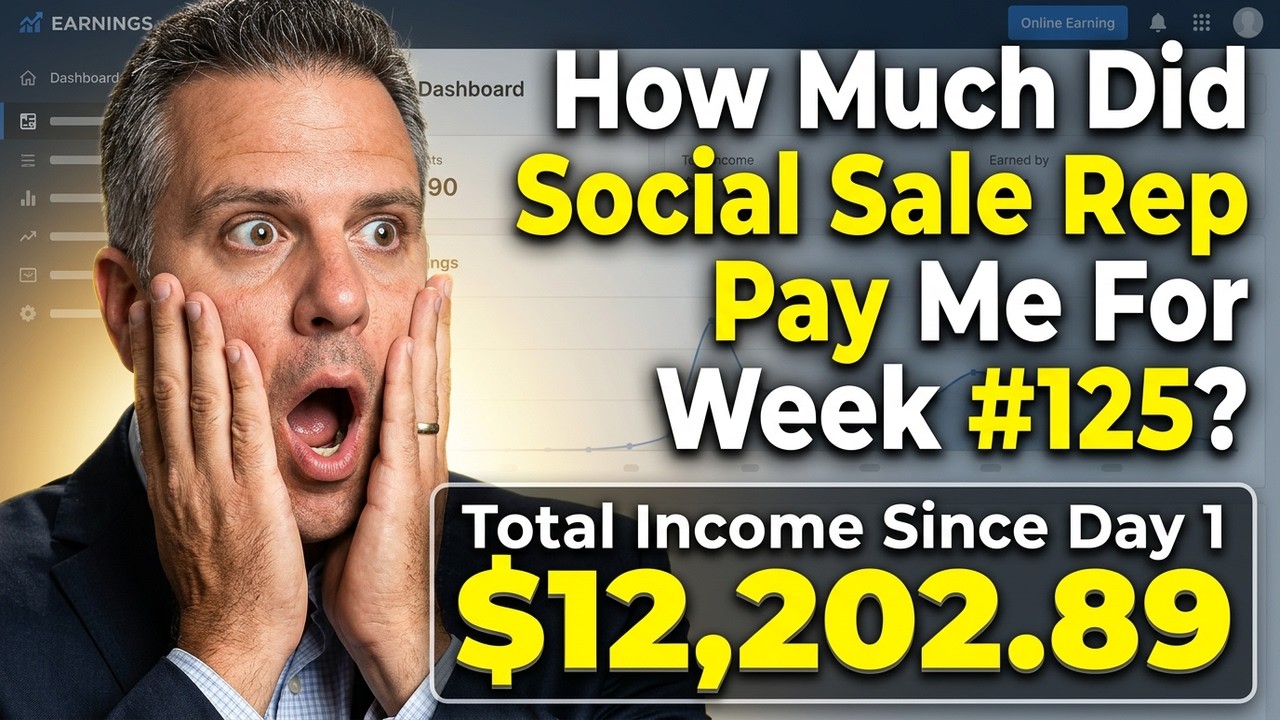 I Promoted One ClickBank Offer and Made How Much? Social Sale Rep Week 125