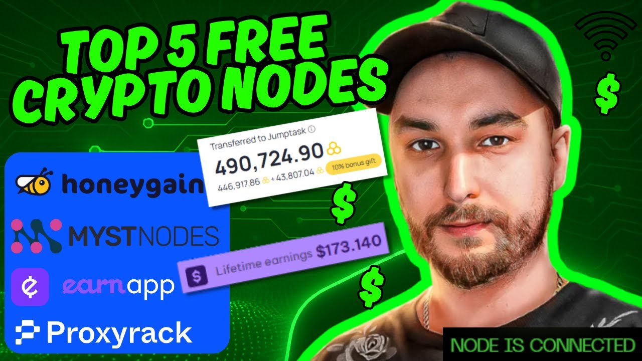 TOP 5 FREE Crypto Nodes & Passive Income Apps That ACTUALLY Pay in 2026!