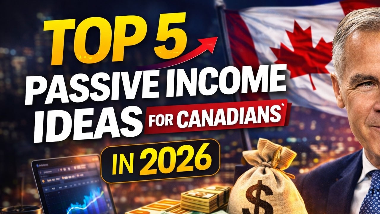 Top 5 Passive Income Ideas for Canadians in 2026 | Make Money Online in Canada
