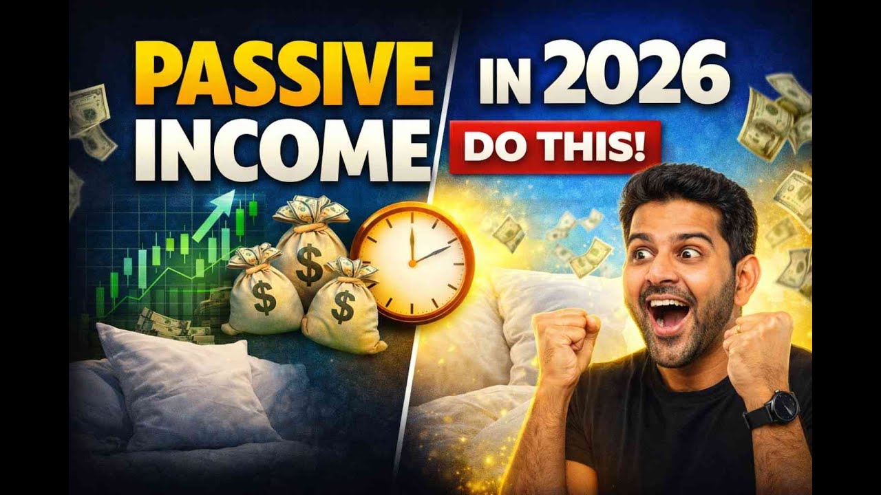 5 Passive Income Ideas for 2026   Earn Money While You Sleep