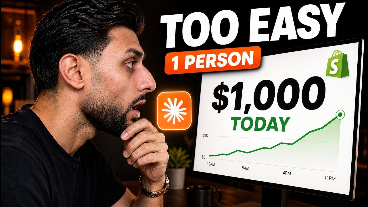 How I’d Build A $1K/Day Dropshipping Brand With Claude AI Alone