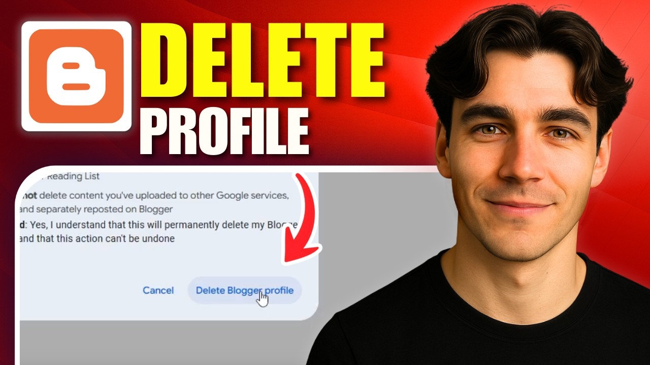 How To Delete Blogger Profile Or Blogspot Website (Tutorial 2026)
