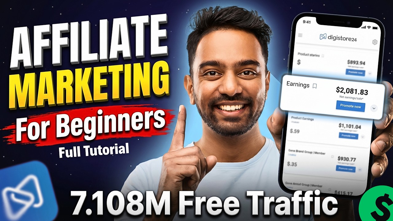 How to Promote Affiliate Products Links for FREE (Step-by-Step Tutorial) ClickBank, Digistore24