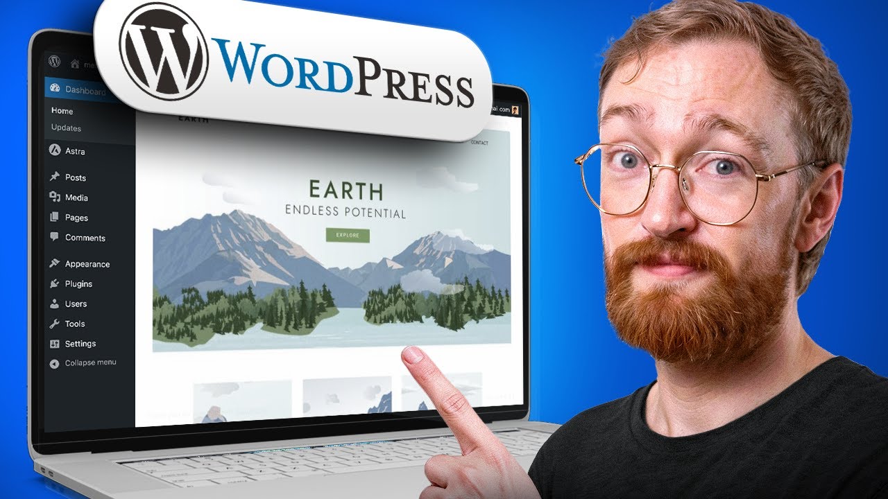 WordPress Website Design Tutorial 2026 - For Beginners