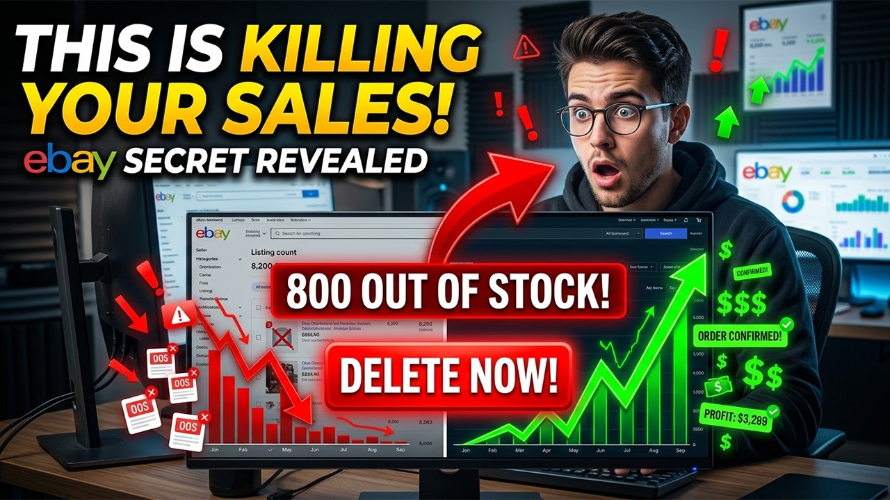 eBay Dropshipping 2026 | Why Out of Stock Listings Kill Sales & How to Scale to 8,000+ Listings