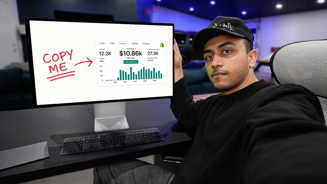 f*ck it. ZERO to $1,000/day Dropshipping Using AI (copy me)